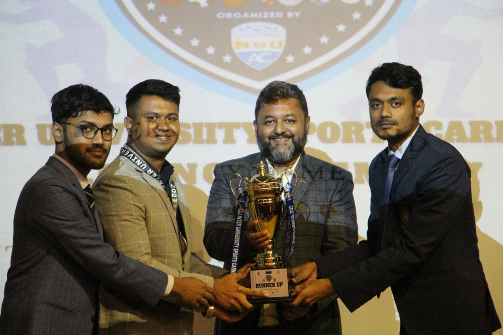 MIST Volleyball Team Shines at NSU Inter University Sports Carnival 2023!